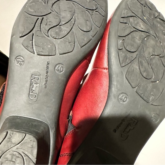 Remonte Dorndorf Mary Jane Shoes In Red - Picture 6 of 8